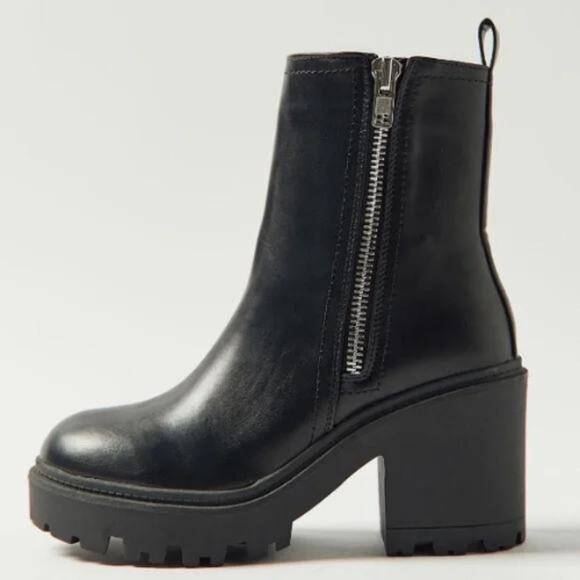 URBAN OUTFITTERS UO Zip Up Boot In Black, 9, NIB! - Picture 4 of 9